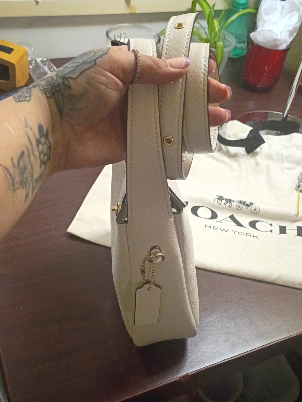 Coach Hadley Convertible Crossbody Bag - Picture 10 of 13